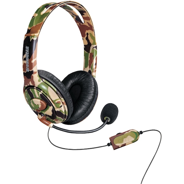 Dreamgear Wired Headset with Microphone for Xbox One (Camo) DGXB1-6618